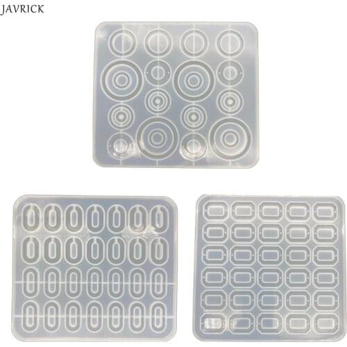 New Transparent Silicone Mould Dried Flower Resin Decorative Craft DIY Pendant earring Mold epoxy resin molds for jewelry