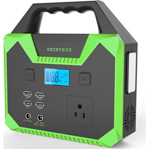 Battery Power Station Portable Solar Generator With UPS Function DC15V/2A 150WH Power Band Car Starting Emergency Supply Energy