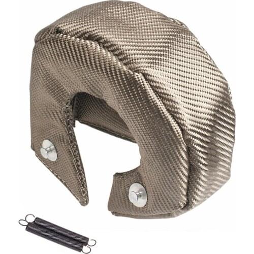 Titanium Turbo Blanket Heat Shield Barrier Cover T3 T28 GT25 30/32/35 XR6 BA BF