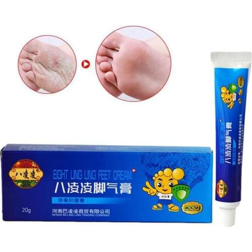 1Pcs Anti Fungal Infections Foot Cream Treatment Athlete Foot Pain Relief Beriberi Itch Erosion Peeling Blisters Feet Ointment