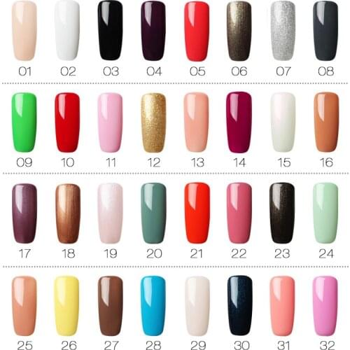 1 Pcs Nail Art Gel Polish Varnish Pen UV LED Lamp Solid Color DIY Fashion Long Lasting