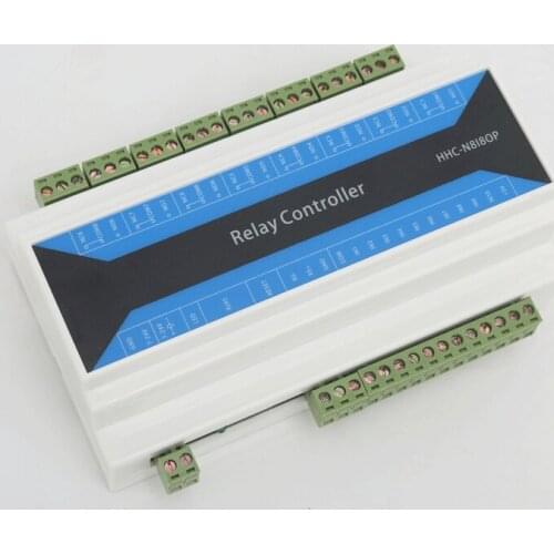 8-way Network Relay RS485 to Ethernet Digital Controller MODBUS TCP IP Relay