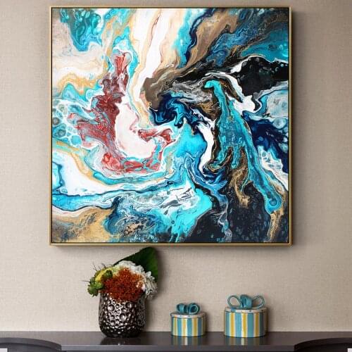 Abstrract Wall Art Canvas Paintings For Living Room Wall Posters And Prints Modern Canvas Pictures Wall Cuadros Decoration
