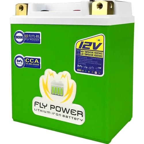 7-A 12V 4AH CCA 260A Lithium Cycle Long Life Energy Iron Phosphate Motorcycle Battery Low Temperature Resistant With Waterproof