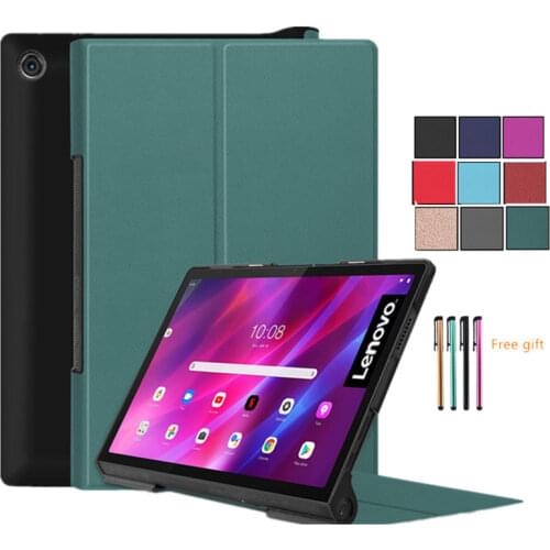 J706 Tablet Funda 2021 for Lenovo Yoga Tab 11 Shell Cover YT-J706F 11" Magnetic Case Flip Holder Tab11 J 706 Stand Housse +pen