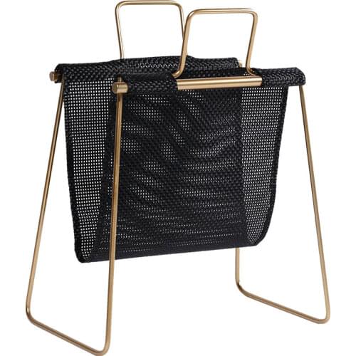 European Pastoral Bookshelf Modern Minimalist Bookshelf U-shaped Floor Magazine Rack Stable And Durable Organizer