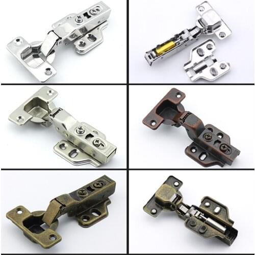 CRS stainless steel hydraulic damping cushioned hinged cabinet cabinet door in curved aircraft pipe hinge spring fittings hinge