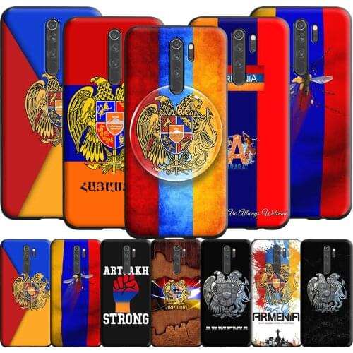 Armenia Coat Of Arms Flag Case for Xiaomi Redmi Note 9 9S 5 6 7 7A 8 8A 8T 9A 9C K20 Pro 9T 10 Max K40