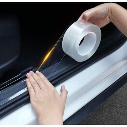 Universal Car Bumper Protector Nano Stickers for Toyota Aurion Crown S210 S200 GT 86 Yaris iA 3 Car Accessories Car Accessories