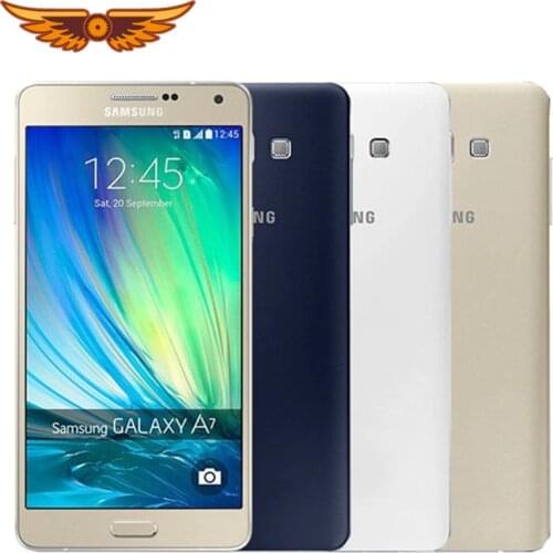 Original Unlocked Samsung A7 A7000 Octa Core 5.5 Inches 2GB RAM+16GB RAM 13.0MP Camera 1080P Dual Sim Cards WIFI Smartphone