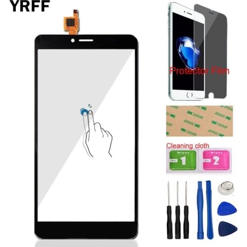 6.0'' Mobile Phone Touch Panel Front Glass For Bluboo Maya Max Touch Screen Digitizer Panel Glass Sensor Protector Film Adhesive