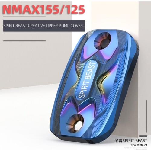 Spirit Beast CNC Motorcycle Fuel Oil Upper Pump Cover Cap for Yamaha NMAX155 NMAX125 CNC NMAX 125 155 Scooter