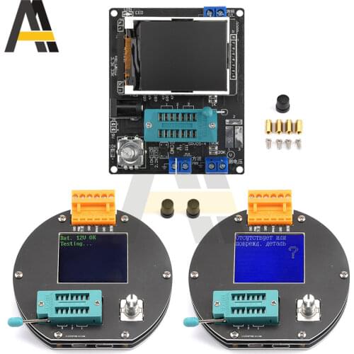 GM328A Transistor Tester Diode Capacitance ESR Voltage Frequency Meter PWM Square Wave Signal Generator Soldering Mega328 Case