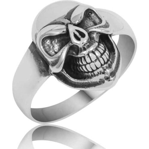 Tevuli 925 Sterling Silver Dry Head Men Ring