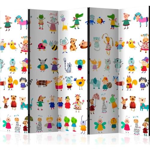 Windbreak-Cartoon Pets II [Room Dividers]