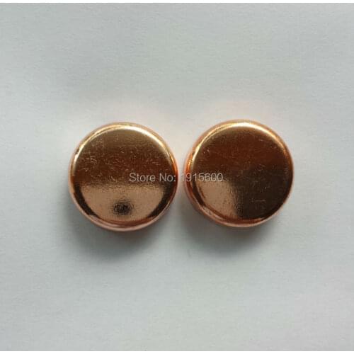 1"air conditioner parts red copper fitting tube cap pipe end cap