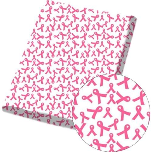 Cheer Bows 45*140cm 1pc Polyester Cotton Fabric Color Streamers Printed Cloth Sheet Home Textile Patches Apparel Sewing Material