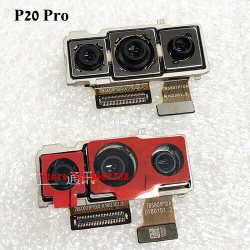 100% Original Back Camera Flex cable For Huawei P20 Pro CLT-ALO1 Front Rear Rear Camera connector module Replacement parts