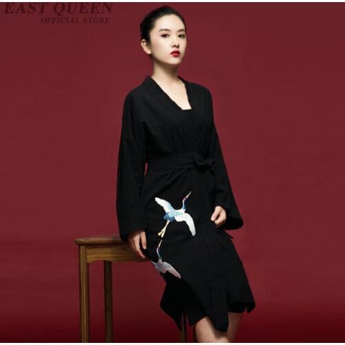 Asian dress japanese geisha kimono dress japanese kimono traditional yukata women haori obi Japan clothing AA3840 Y A