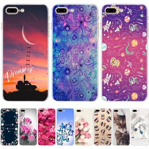 Mobile Phone Case For Apple iPhone 7 Plus 8 Plus Case Coque Housing Shockproof Matte Back Cover For Apple 8 Plus iPhone 7Plus