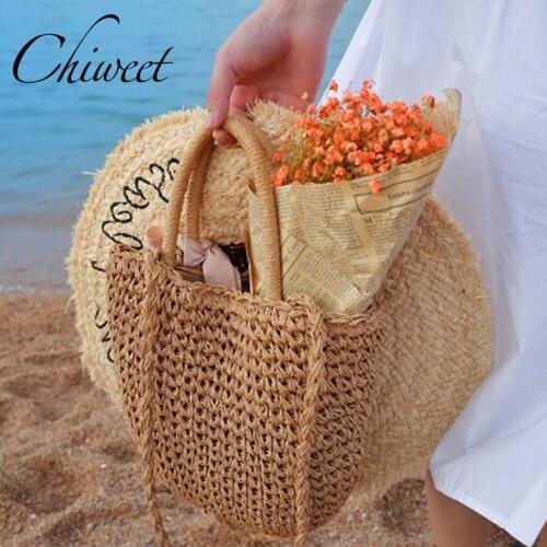 Женские плетенные сумки Chiweet China At AliExpress