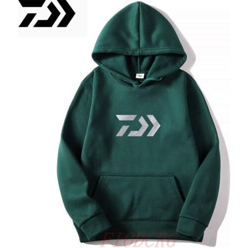 Daiwa Fishing Hoodie Sweatshirt Fishing Wear Breathable Fishing Shirt Fishing Clothing Casual Daiwa Fishing Clothes Sweatshirts