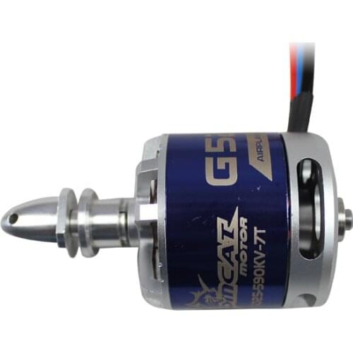 Free Shipping G52 5025-KV590 Electric Motor for Glow RC Plane