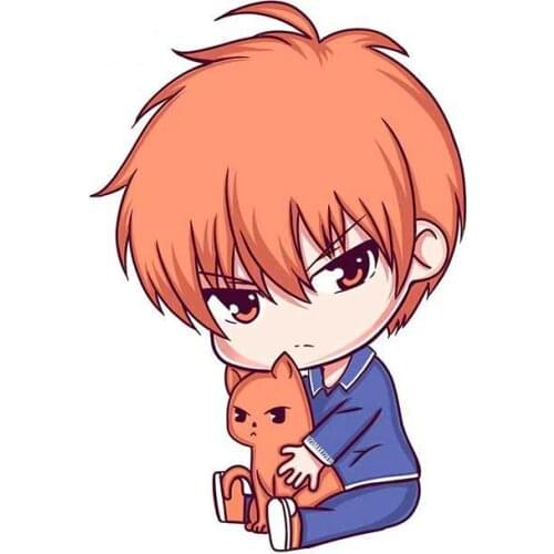 Hot 13 Cm Fruits Basket Refrigerator Fine Decal Repair Car Sticker Funny Vinyl Material Occlusion Scratch Decoration Waterproof