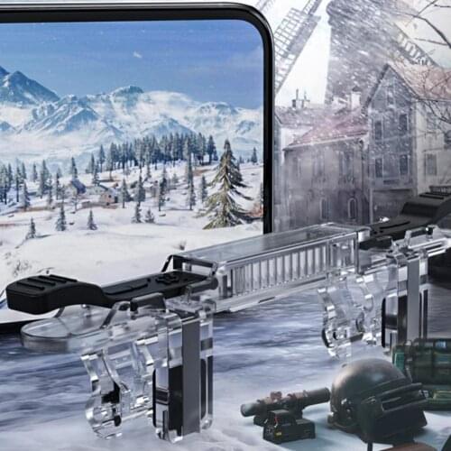 Metal aim buttons quick shooting buttons PUBG phone game controllers aid tools chicken meal Magic tool E-sports tool