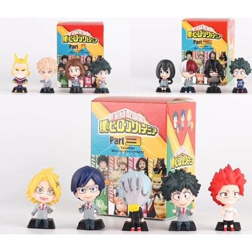 Vogue Statue Statue Izuku Midoriya Katsuki Bakugo All Might Asui Tsuyu OCHACO URARAKA My Hero Academia Figure Pendant Toys