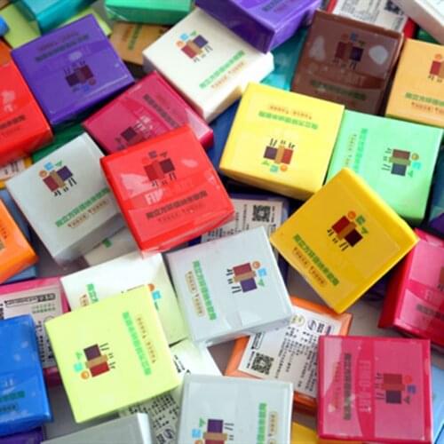 12pcs Polymer Clay Environmental Protection Hand-casting Tool Kit Educational Modeling Clay Baby Fun Childrens Toy Plastic