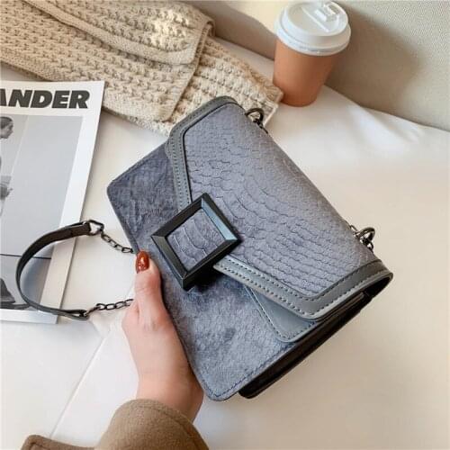 Crossbody Bag Bags Fashion Shoulder Handbags Women Square PU Leather Designer Messenger Bag Female
