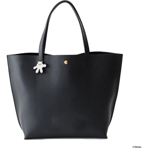 New Disney sex Printing Mickey Minnie Multifunction Shoulder Bag Outdoor Shopping Large Capacity Baby Handbag Big Shopping Bag