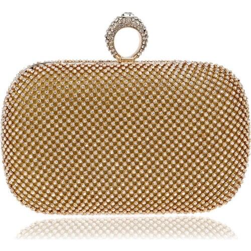 Diamond Evening Day Clutches Bags Bling Bling Chain Shoulder Bag Womens Handbags Wallets Purse for Wedding Party Dinner Date