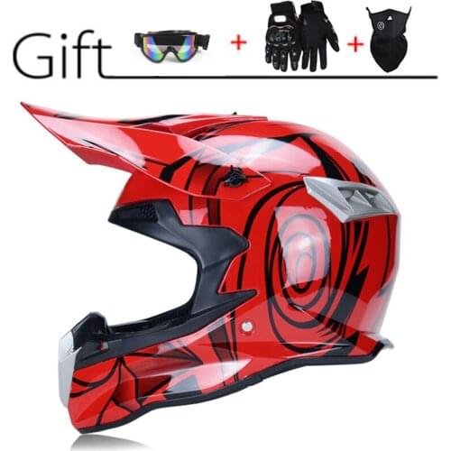 Safety Motocross Helmet Casco Motocross Bicycle Downhill Capacete ATV Cross Helmet Child Motorcycle Helmet Dot Abs Unisex
