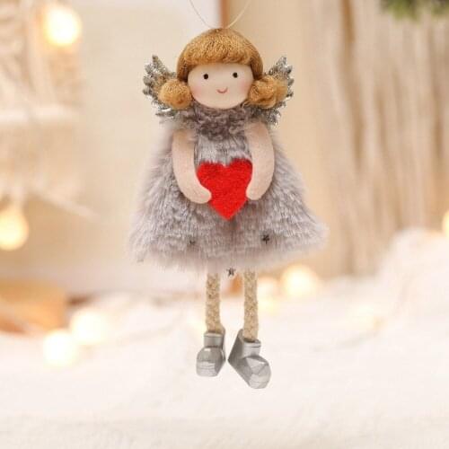 2021 Christmas Valentines Day Love Angel Doll Mother Holiday Gift Girl Model Angel Pendant