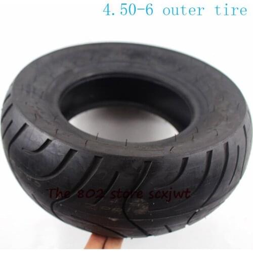 4.50-6 Vacuum Tyre 4.50-6 Genuine New Electric Scooter Vacuum Tyre Motorcycle Thickening Tyre