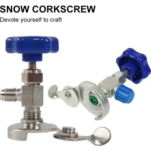 Car R134a Auto Air Refrigerant Ac Can Tap Valve Bottle Opener Parts Ap Car Refrigerant Valve Opener Supplies Auto Accessories