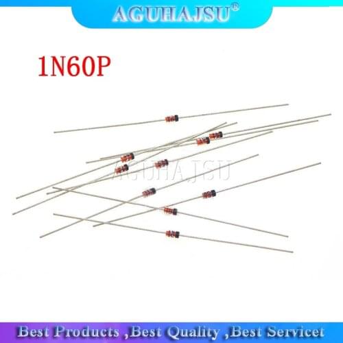 100 PCS 1N60 TUN-7 1N60P TUN-35 Schottky Germanium Diode TV Radio FM Erkennung