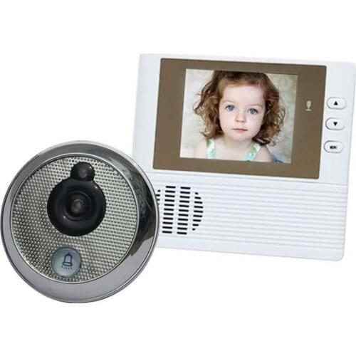 MOUNTAINONE 2.8 inch Lcd digital Door Camera Doorbell peephole Door viewer eye Home Security Camera Cam door bell
