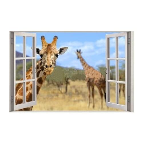 HAN&CHENG Animal Wall Stickers