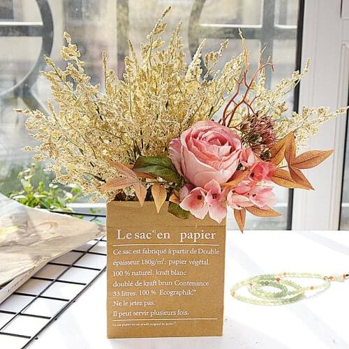 Artificial Foam Flowers for Bouquet High Quality Spike Bubble Fake Flowers Wedding Home Valentines Day Decoration Arrangment