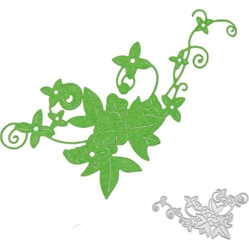 Grape Leaves Metal Cutting Dies Scrapbooking Stencil DIY Paper Card Decorative Embossing Craft Dies New