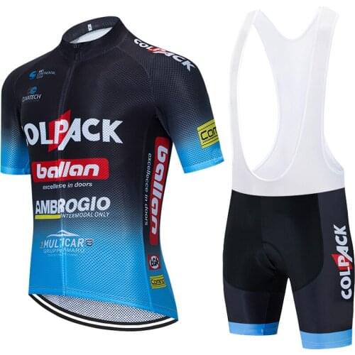 New Colpack cycling team jersey 20D bike shorts sportswear Ropa Ciclismo MENS MTB summer BICYCLING Maillot bottom clothing