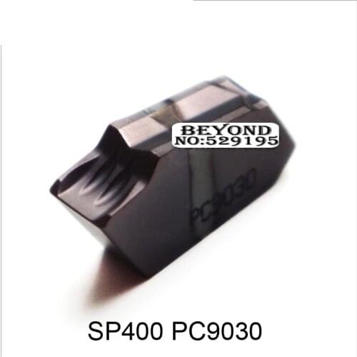 Original Korloy SP400 PC9030 SP 400 Carbide Inserts Lathe Cutter Tools for SPB SMBB Lathe Cutter Tools Turning Tool Hoder CNC