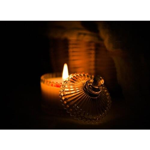 Glass Tealight Candle Holders for Home Decor Glass Candle Stand Wedding Centerpieces for Tables Tea Light Holder