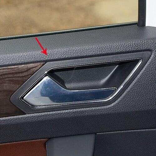 STYO ABS Chrome Interior Door Handle bowl for LHD VW Touran 2016-2018