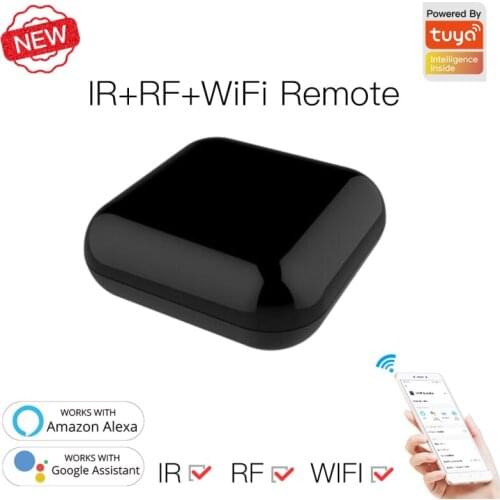 Tuya Smart Home Control WiFi RF IR Host Remote Controller With Alexa Google Home Voice Control Smart Household Family System