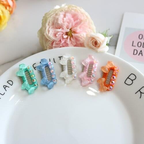 South Korea Pet Hairpin Yorkshire Could be Teddy Dog Broken Hair Clip Headdress 20PCS