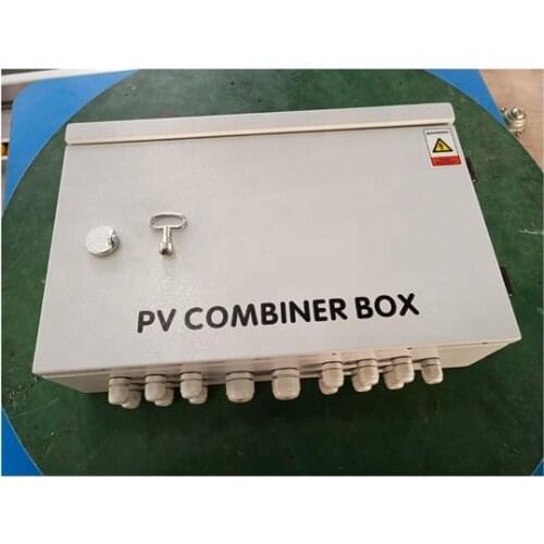 Factory production hotsale 2 IN 2 OUT PV COMBINER BOX for solar system